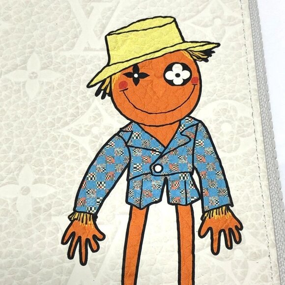 LOUIS VUITTON M80337 Monogram Zippy Wallet Long Wallet Taurillon Clemence White - Picture 6 of 16